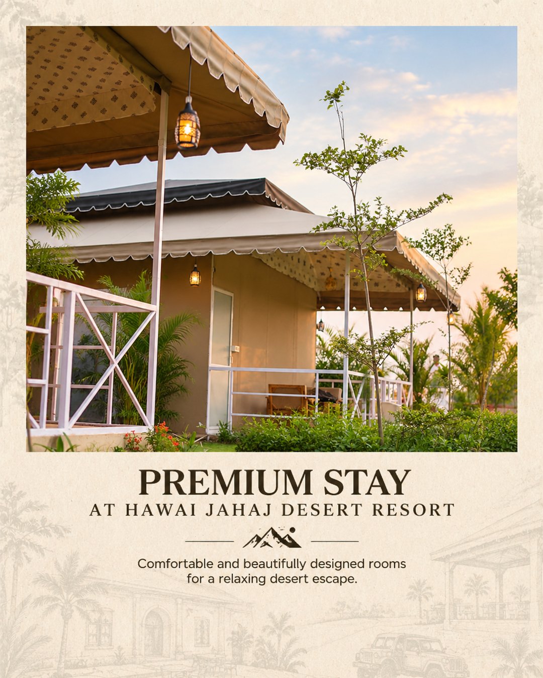 Hawai Jahaj Desert Resort cover